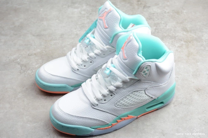 Rep Husky Light GS 5 Air Aqua 440892-100 Jordan 0704